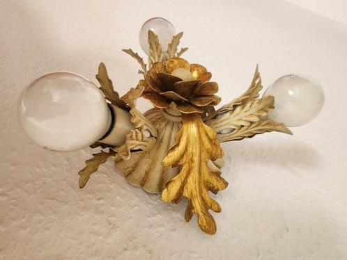 (Attributed) Banci Firenze - Wandlamp - Metaal, Verguld -, Huis en Inrichting, Overige Huis en Inrichting