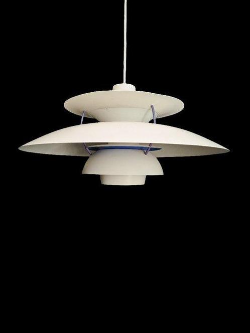 Poul Henningsen - Plafondlamp - PH5 - Staal, Antiek en Kunst, Antiek | Lampen