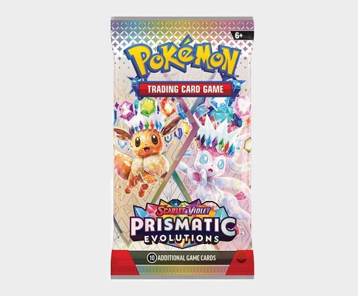 Pokémon Prismatic Evolutions Booster Pack, Hobby en Vrije tijd, Verzamelkaartspellen | Pokémon, Booster, Nieuw, Foil, Verzenden