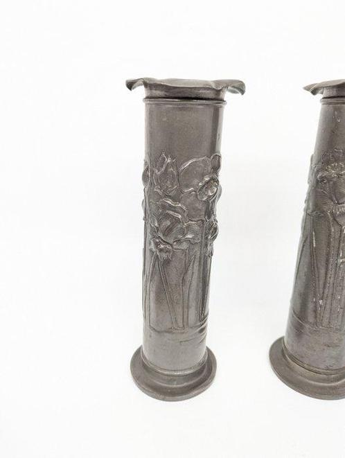 Vaas (2) - Tin, Antiek en Kunst, Curiosa en Brocante