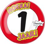 Paperdreams - XL Button - 1 jaar - Doorsnee 10 cm, Verzamelen, Speldjes, Pins en Buttons, Ophalen of Verzenden, Nieuw
