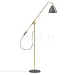 Gubi BL4 Vloerlamp, messing/grijs (Staande lampen), Huis en Inrichting, Lampen | Vloerlampen, Verzenden, Nieuw