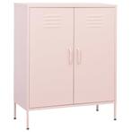 Stalen Kast Roze 80cm - Tweedekansje - Handig & Goedkoop!, Huis en Inrichting, Ophalen of Verzenden, Nieuw
