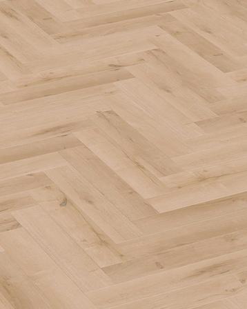 Actie vloer Plak PVC Visgraat Naturel eiken - OP = OP! | beschikbaar voor biedingen