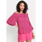 Lascana Blouse met carmenhals in een lichte gekreukte, Kleding | Dames, Verzenden, Nieuw