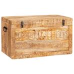 vidaXL Opslagdoos met opslag met slot Bruin 70 x 35 x 40 cm, Huis en Inrichting, Woonaccessoires | Kisten, Verzenden, Nieuw