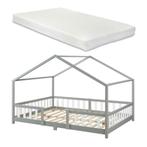 Kinderbed Treviolo met uitvalbeveiliging en matras 140x200 g, Verzenden, Nieuw