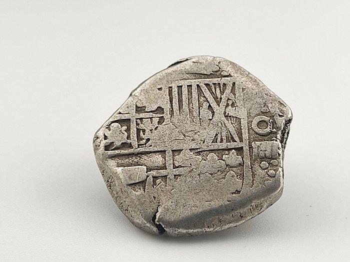 Spanje. Felipe II. 4 Reales Potosí (1578/1595), Postzegels en Munten, Munten | Europa | Niet-Euromunten