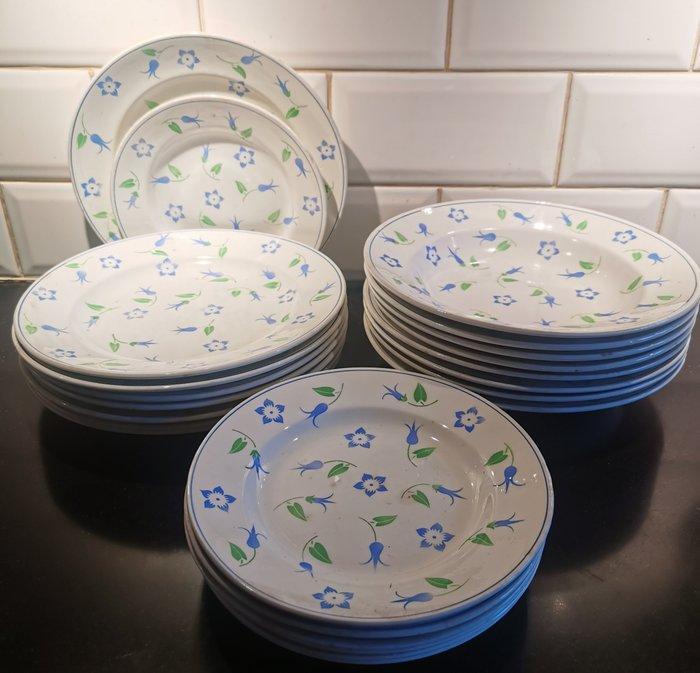 BOCH - Eetservies (24) - Porselein, Antiek en Kunst, Antiek | Meubels | Tafels