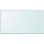 vidaXL Tafelblad van gehard glas 1200x650 mm rechthoekig, Huis en Inrichting, Tafels | Eettafels, Verzenden, Nieuw