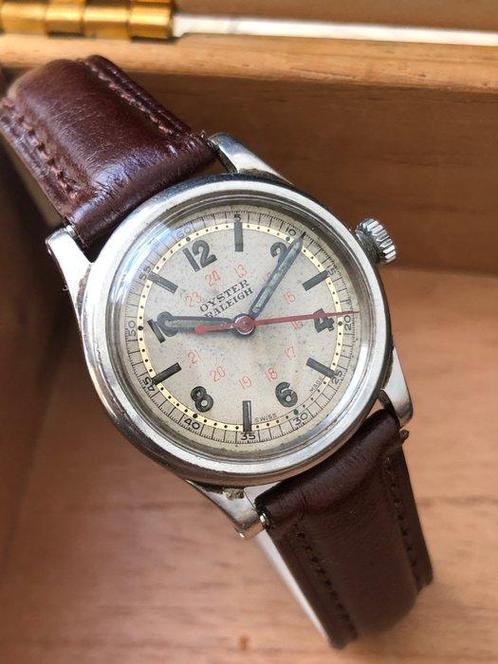 Rolex - Oyster Raleigh military majestic dial - radium dial, Sieraden, Tassen en Uiterlijk, Horloges | Heren