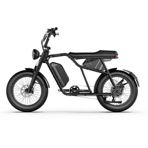 CAVET Air Fatbike - 250W - 100km Actieradius - Zwart, Fietsen en Brommers, Elektrische fietsen, Nieuw, Overige merken, Ophalen