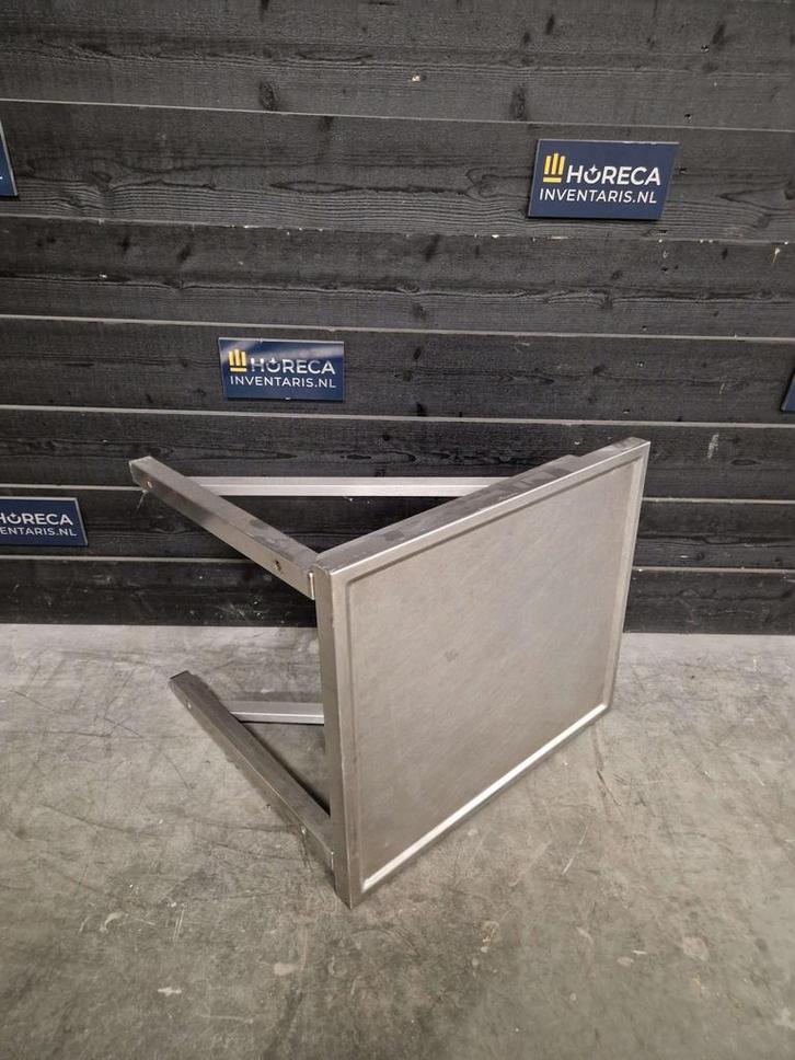 Wandschap | plateau | RVS | 60 cm, Zakelijke goederen, Horeca | Keukenapparatuur, Gebruikt, RVS Meubilair