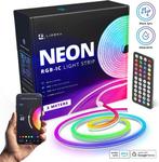 Lideka® - RGBIC Neon LED Strip 3 Meter - IP68 Voor Buiten -, Huis en Inrichting, Lampen | Overige, Ophalen of Verzenden, Zo goed als nieuw