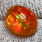 [Zeldzaam patroon] Kleurenspel Oranje Opaal - 7.89 ct, Nieuw