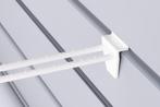 15cm - Dubbele Lamellenwand Displayhaak / Slatwall Blist..., Zakelijke goederen, Kantoor en Winkelinrichting | Winkel en Inventaris