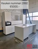 Complete  Keuken compleet met apparatuur DIRECT BESCHIKBAAR, Verzenden, Zo goed als nieuw, Met kookeiland