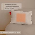 2dekans | Auronic Warmtekussen Sherpa Fleece – Draadloos &, Ophalen of Verzenden, Zo goed als nieuw, Beige