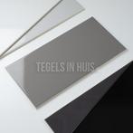 Wandtegel 20x40 glans donker grijs waamb011 wandtegel, Doe-het-zelf en Verbouw, Tegels, Ophalen of Verzenden, Nieuw, 10 m² of meer