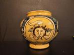 Vaas - Majolica (lood glazuur) - Antieke vaas
