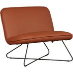 Leren Smile - Toledo Leer Cognac, Huis en Inrichting, Fauteuils, Nieuw, Ophalen of Verzenden, Smile - Toledo leer Cognac past perfect in uw interieur als u woonstijl: Industrieel, Modern, Retro is.