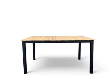 Tuintafel / Eettafel Dayton Teakhout 150x90cm Zwart beschikbaar voor biedingen