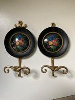 Brevettato - Set kapstokhaken (2) - Victoriaans - Messing -, Antiek en Kunst