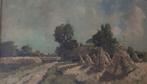 Jos Croin (1894-1949) - Boerderij met korenschoven, Antiek en Kunst, Kunst | Schilderijen | Klassiek