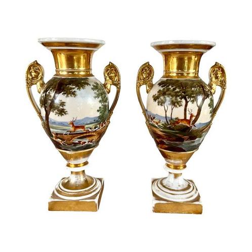 Balustervaas (2) - Porselein, Antiek en Kunst, Antiek | Glas en Kristal