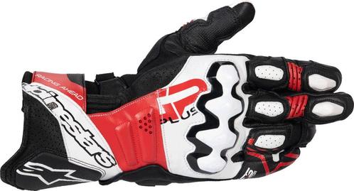 Alpinestars GP Plus R V3 Zwart Wit Fel Rood Leren, Motoren, Kleding | Motorkleding, Heren, Nieuw met kaartje, Handschoenen, Verzenden