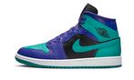 Air Jordan 1 Mid Black Grape - maat 38.5 (Sneakers), Kleding | Dames, Verzenden, Zwart, Nieuw, Sneakers of Gympen