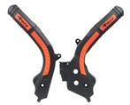 Racetech frame beschermers zwart / oranje KTM 16-18 & Husqva, Motoren, Onderdelen | Overige, Verzenden, Nieuw