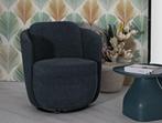 TORINO OTTANIO DRAAIFAUTEUIL CM 70X72X75 (ZITHOOGTE CM 44,5), Huis en Inrichting, Fauteuils, Ophalen of Verzenden, Nieuw