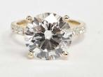 Verlovingsring - 14 karaat Geel goud - 5.82ct. tw. Diamant