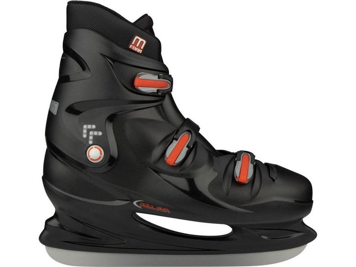 Nijdam Big Hank XXL - IJshockeyschaats - Hardboot - Zwart -, Sport en Fitness, Schaatsen, Zo goed als nieuw, Nijdam, Verzenden