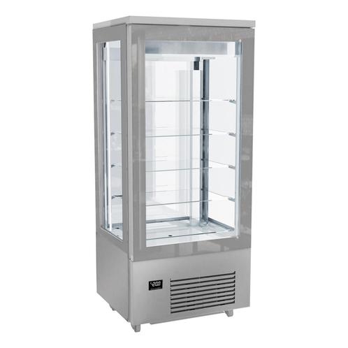GGM Gastro | Panoramische vriesvitrine - 400 liter - 800mm -, Huis en Inrichting, Keuken | Potten en Pannen, Verzenden