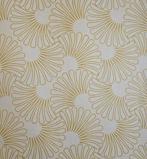 Geen reserveprijs! Art Deco-stof, rasato katoen, zijdeachtig