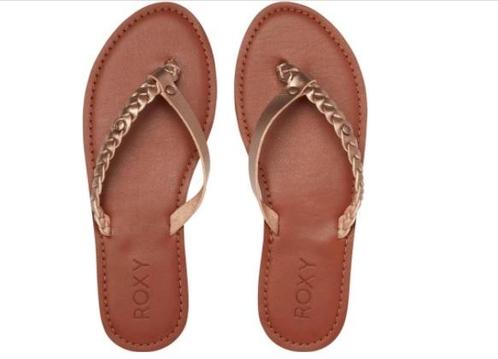 Roxy Livia - 36 - Dames Slippers - Brons, Kleding | Dames, Schoenen, Verzenden