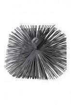 Schoorsteen veeg borstel vierkant 200x200 mm van staal, Ophalen of Verzenden, Nieuw