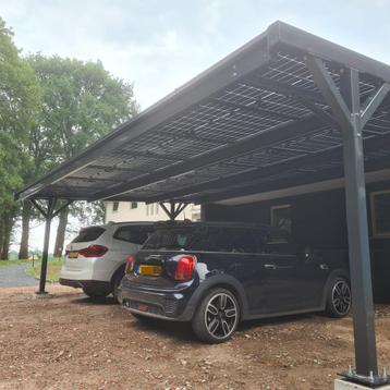 Solar Carport Staal Zonnepanelen - 3 parkeerplekken beschikbaar voor biedingen