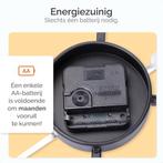 2dekans | Goliving Wandklok Industrieel – Stil uurwerk –, Huis en Inrichting, Woonaccessoires | Spiegels, Ophalen of Verzenden