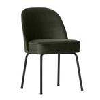 *WOONWINKEL* BePureHome Vogue Velvet Eetstoel Donker Groen, Huis en Inrichting, Stoelen, Nieuw, Verzenden