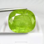 Geel, Groen Titaniet - 21.22 ct - nternational Colored, Nieuw