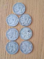 België. Leopold II. 5 Francs Lot 7 x (Zonder minimumprijs)