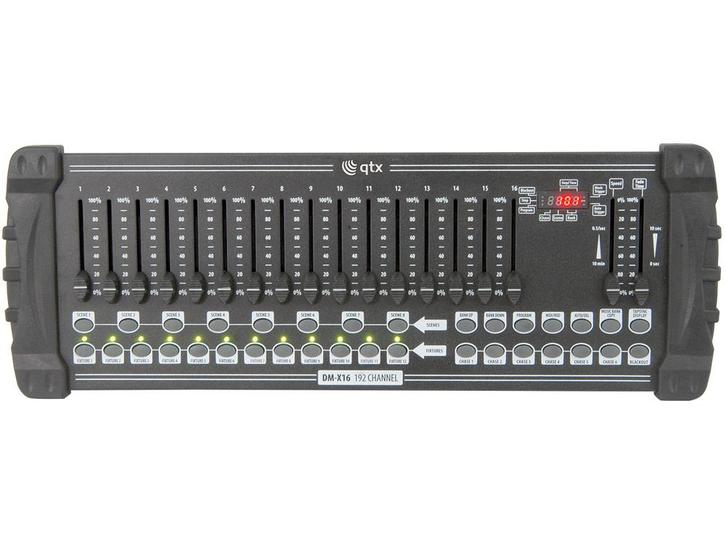 Qtx DM-X16 192 Kanaals DMX Controller, Muziek en Instrumenten, Licht en Laser, Overige typen, Nieuw, Verzenden