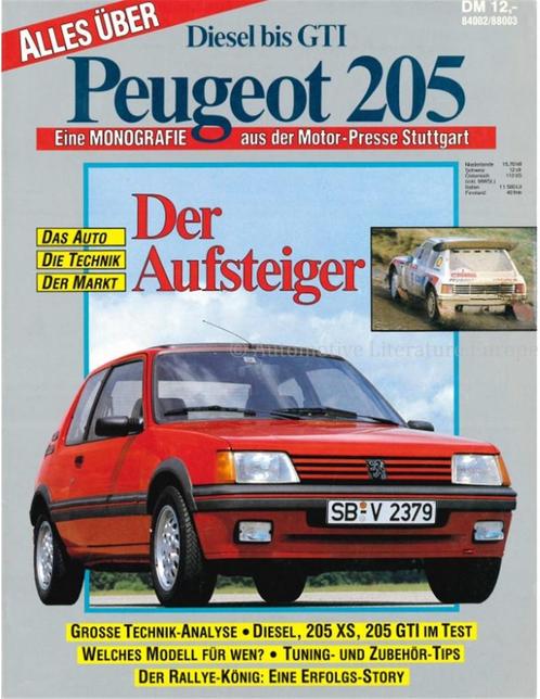 ALLES UBER PEUGEOT 205 (DIESEL BIS GTI), EINE MONOGRAFIE, Boeken, Auto's | Boeken, Peugeot