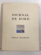 Signé; Emile Henriot, François de Marliave - Journal de Bord