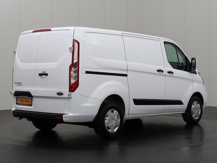 Ford Transit Custom Bestelbus L1 H1 2021 Diesel, Auto's, Ford, Dealer onderhouden, Te koop, Zwart, Handgeschakeld, Financial lease