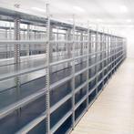 Deels gebruikte legbordstelling MD 2700x1000x400 mm (hxbxd)