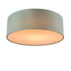 Plafondlamp groen 30 cm incl. LED - Drum LED, Nieuw, Overige materialen, Modern